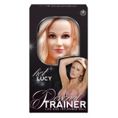 Надувная кукла с вибрацией и 2 любовными отверстиями Hot Lucy Lifesize Love Doll - NMC - в Сургуте купить с доставкой
