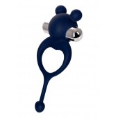 Синее виброкольцо с хвостиком JOS MICKEY - JOS - в Сургуте купить с доставкой