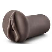 Коричневый мастубратор-вагина Nicole s Kitty - Blush Novelties - в Сургуте купить с доставкой