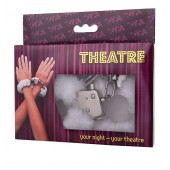 Наручники с белой меховой опушкой - ToyFa - купить с доставкой в Сургуте