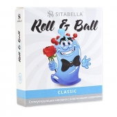 стимулирующий презерватив-насадка Roll   Ball Classic - Sitabella - купить с доставкой в Сургуте
