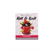 Стимулирующий презерватив-насадка Roll   Ball Raspberry - Sitabella - купить с доставкой в Сургуте