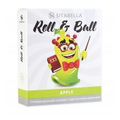 Стимулирующий презерватив-насадка Roll   Ball Apple - Sitabella - купить с доставкой в Сургуте