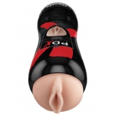 Мастурбатор-вагина Vibrating Pussy Stroker с вибрацией - Pipedream - в Сургуте купить с доставкой
