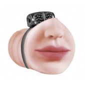 Мастурбатор-ротик с виброкольцом Satisfaction Beloved - Lola Games - в Сургуте купить с доставкой