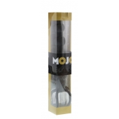 Черная ёлочка-насадка для двойного проникновения Mojo Bumpy - 15 см. - Seven Creations - в Сургуте купить с доставкой
