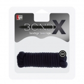Чёрная веревка для связывания BONDX LOVE ROPE - 5 м. - Dream Toys - купить с доставкой в Сургуте