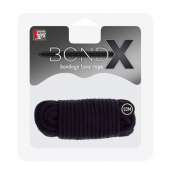 Черная веревка для связывания BONDX LOVE ROPE - 10 м. - Dream Toys - купить с доставкой в Сургуте