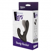 Чёрный массажер простаты с 2 моторами BOOTY ROCKER - Dream Toys - в Сургуте купить с доставкой