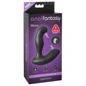 Черный массажер простаты Electro Stim Prostate Vibe с электростимуляцией - 13,3 см. - Pipedream - купить с доставкой в Сургуте