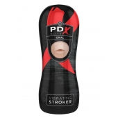 Мастурбатор-ротик Vibrating Oral Stroker - Pipedream - в Сургуте купить с доставкой