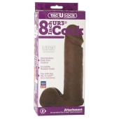 Насадка-реалистик Vac-U-Lock 8  ULTRASKYN Cock - 20,6 см. - Doc Johnson - купить с доставкой в Сургуте