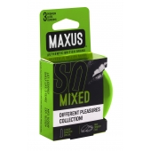Презервативы в железном кейсе MAXUS Mixed - 3 шт. - Maxus - купить с доставкой в Сургуте