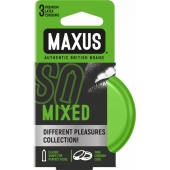 Презервативы в железном кейсе MAXUS Mixed - 3 шт. - Maxus - купить с доставкой в Сургуте