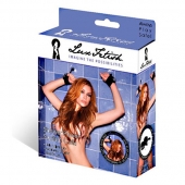 Наручники с присосками Sexy Suction - Lux Fetish - купить с доставкой в Сургуте