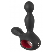 Черный вибромассажер простаты с нагревом и ротацией Prostate Plug - 14,5 см. - Orion - в Сургуте купить с доставкой