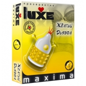 Презерватив LUXE Maxima  Желтый дьявол  - 1 шт. - Luxe - купить с доставкой в Сургуте