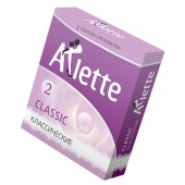 Классические презервативы Arlette Classic - 3 шт. - Arlette - купить с доставкой в Сургуте