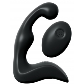 Черный вибромассажер простаты с пультом ДУ Control P-Spot Pro - Pipedream - в Сургуте купить с доставкой