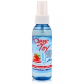Очищающий спрей для игрушек CLEAR TOY Strawberry - 100 мл. - Биоритм - купить с доставкой в Сургуте