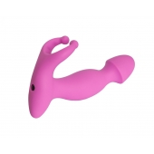 Розовый стимулятор простаты с усиками - 15 см. - 4sexdreaM - в Сургуте купить с доставкой
