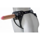 Универсальный мягкий пояс с насадкой Hard brutal BDSM-КОНСУЛ - 17 см. - LOVETOY (А-Полимер) - купить с доставкой в Сургуте