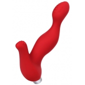 Красный силиконовый вибростимулятор простаты Proman - 12,5 см. - ToyFa - в Сургуте купить с доставкой