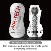 Мастурбатор AIR-TECH Squeeze Gentle - Tenga - в Сургуте купить с доставкой