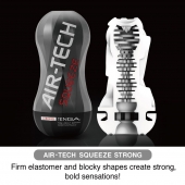 Мастурбатор AIR-TECH Squeeze Strong - Tenga - в Сургуте купить с доставкой