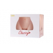 Мастурбатор-полуторс Cherry с вибрацией и двумя любовными тоннелями - KOKOS - в Сургуте купить с доставкой