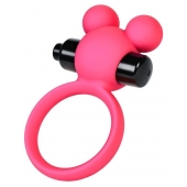 Розовое виброкольцо на пенис A-Toys - A-toys - в Сургуте купить с доставкой