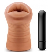 Кофейный мастурбатор-ротик Isabella - Blush Novelties - в Сургуте купить с доставкой