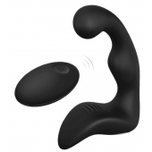 Черный вибромассажер простаты REMOTE BOOTY PLEASER - Dream Toys - в Сургуте купить с доставкой