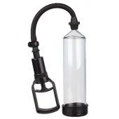 Прозрачная вакуумная помпа TRIGGER HANDLE PENIS PUMP - Dream Toys - в Сургуте купить с доставкой