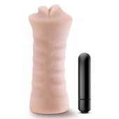 Телесный мастурбатор-ротик Angie - Blush Novelties - в Сургуте купить с доставкой