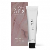 Лубрикант на водной основе Slow Sex Anal Play Gel - 30 мл. - Bijoux Indiscrets - купить с доставкой в Сургуте