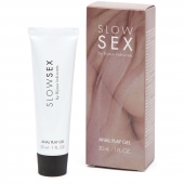 Лубрикант на водной основе Slow Sex Anal Play Gel - 30 мл. - Bijoux Indiscrets - купить с доставкой в Сургуте
