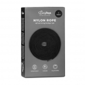 Черная веревка для бондажа Easytoys Bondage Rope - 5 м. - Easy toys - купить с доставкой в Сургуте
