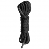 Черная веревка для бондажа Easytoys Bondage Rope - 5 м. - Easy toys - купить с доставкой в Сургуте