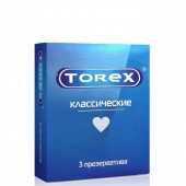 Гладкие презервативы Torex  Классические  - 3 шт. - Torex - купить с доставкой в Сургуте