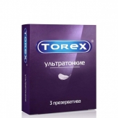 Презервативы Torex  Ультратонкие  - 3 шт. - Torex - купить с доставкой в Сургуте