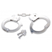 Наручники с ключами Official Handcuffs - Pipedream - купить с доставкой в Сургуте