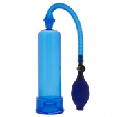 Синяя вакуумная помпа MENZSTUFF PENIS ENLARGER - Dream Toys - в Сургуте купить с доставкой
