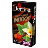 Ароматизированные презервативы DOMINO  Ароматный микс  - 6 шт. - Domino - купить с доставкой в Сургуте
