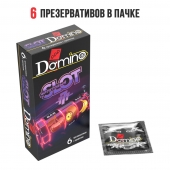 Ароматизированные презервативы DOMINO  Фруктовый слот  - 6 шт. - Domino - купить с доставкой в Сургуте