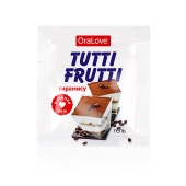 Пробник гель-смазки Tutti-frutti со вкусом тирамису - 4 гр. - Биоритм - купить с доставкой в Сургуте