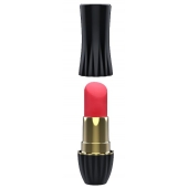 Клиторальный стимулятор-помада LIPSTICK - 9,3 см. - Dream Toys - купить с доставкой в Сургуте