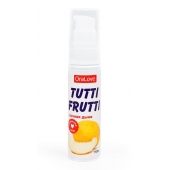 Гель-смазка Tutti-frutti со вкусом сочной дыни - 30 гр. - Биоритм - купить с доставкой в Сургуте