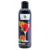 Интимный гель-смазка JUICY FRUIT с ароматом клубники - 200 мл. - БиоМед - купить с доставкой в Сургуте