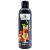 Интимный гель-смазка JUICY FRUIT с ароматом солёной карамели - 200 мл. - БиоМед - купить с доставкой в Сургуте